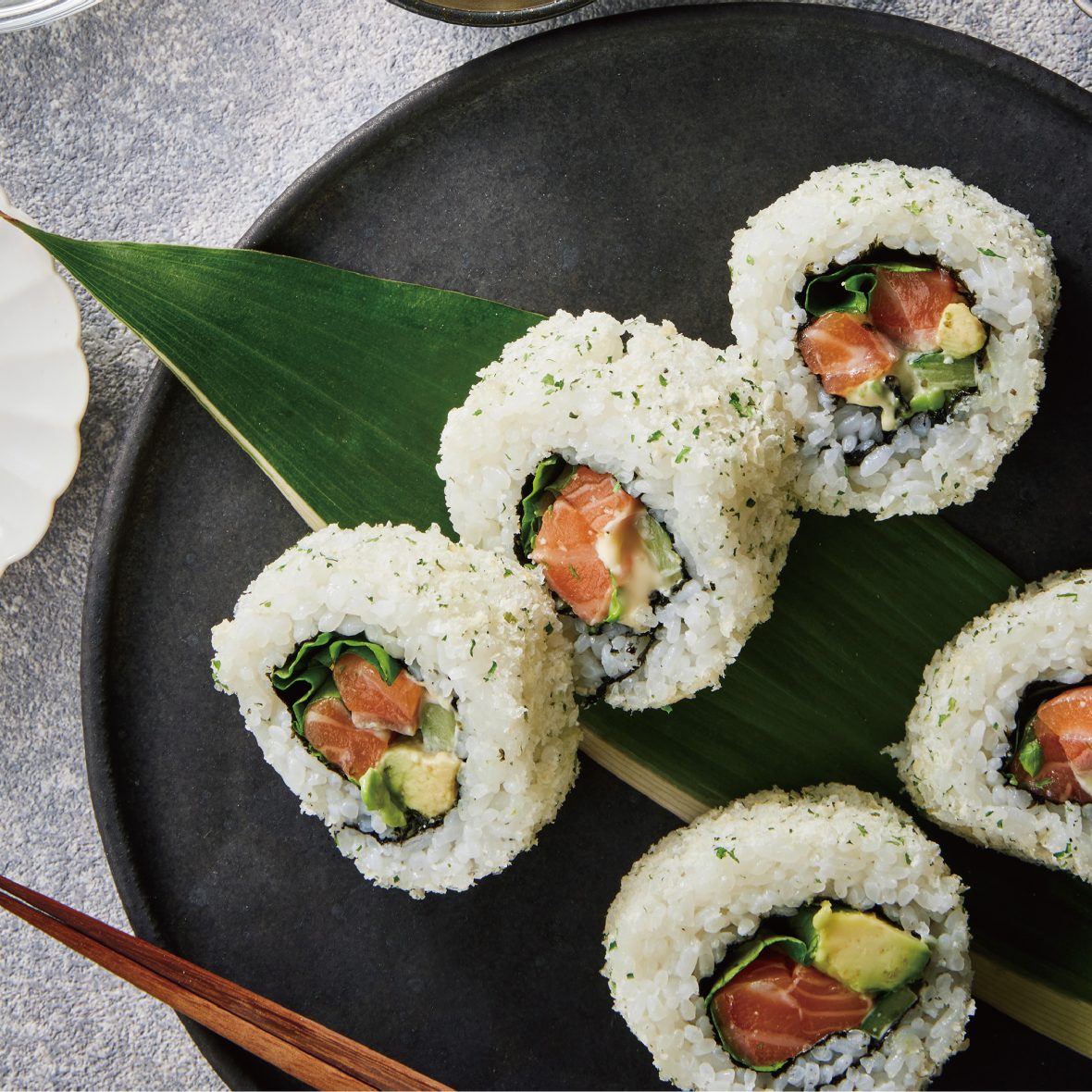 Crunchy sushi roll